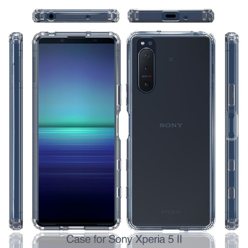 Kuori Sony Xperia 5 II Suojakuori Läpinäkyvä