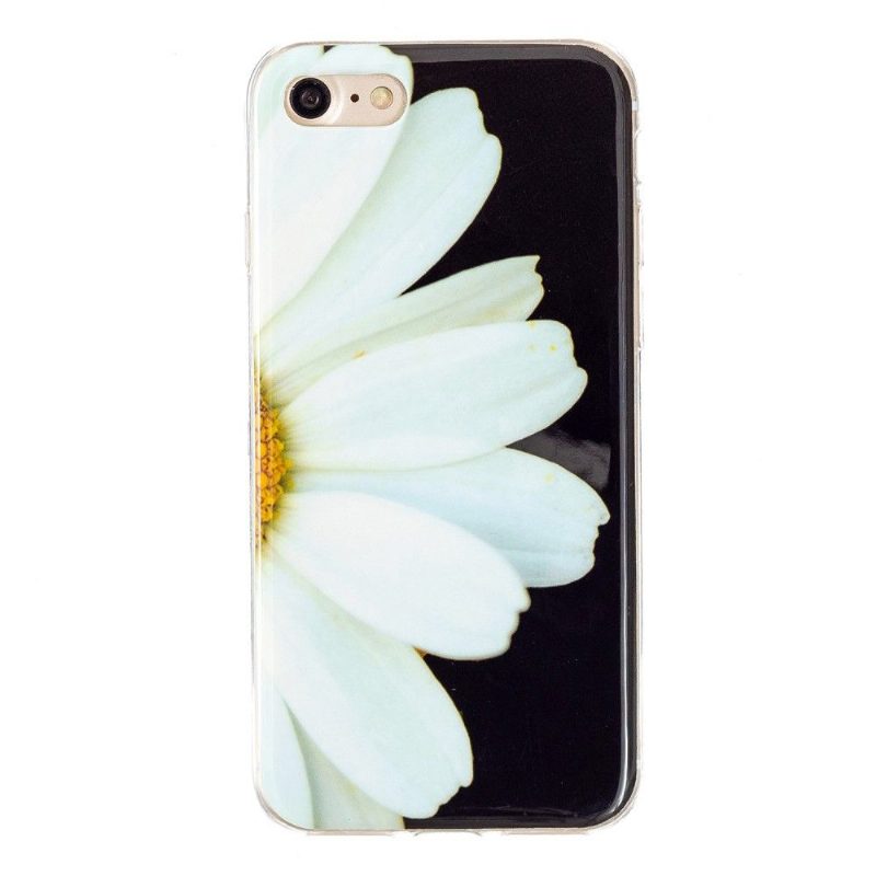 Kuori iPhone SE 2022 Fluoresoiva Daisy