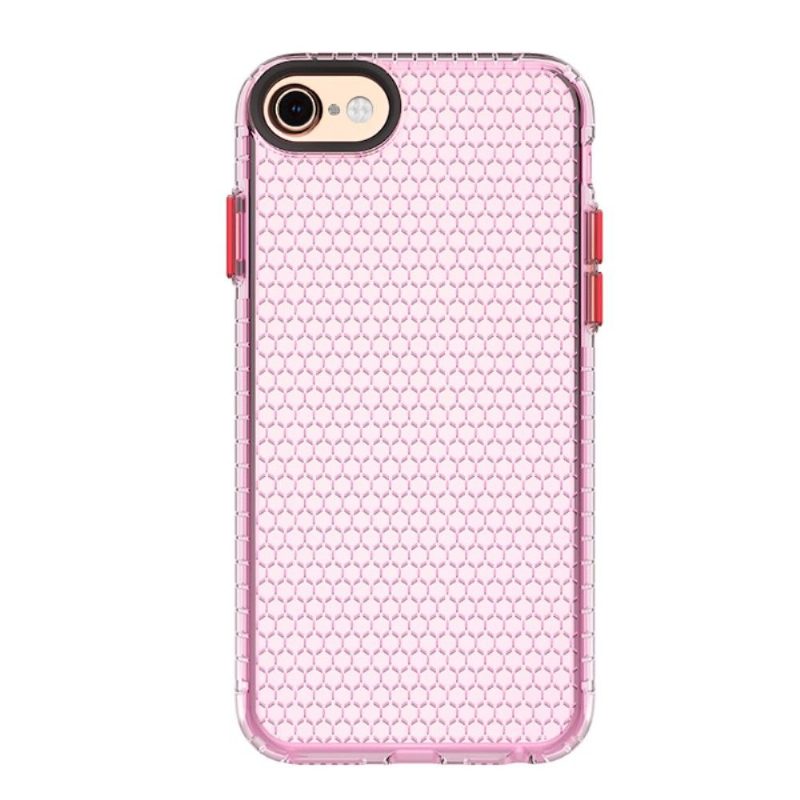 Kuori iPhone SE 2022 Silicone Honeycomb