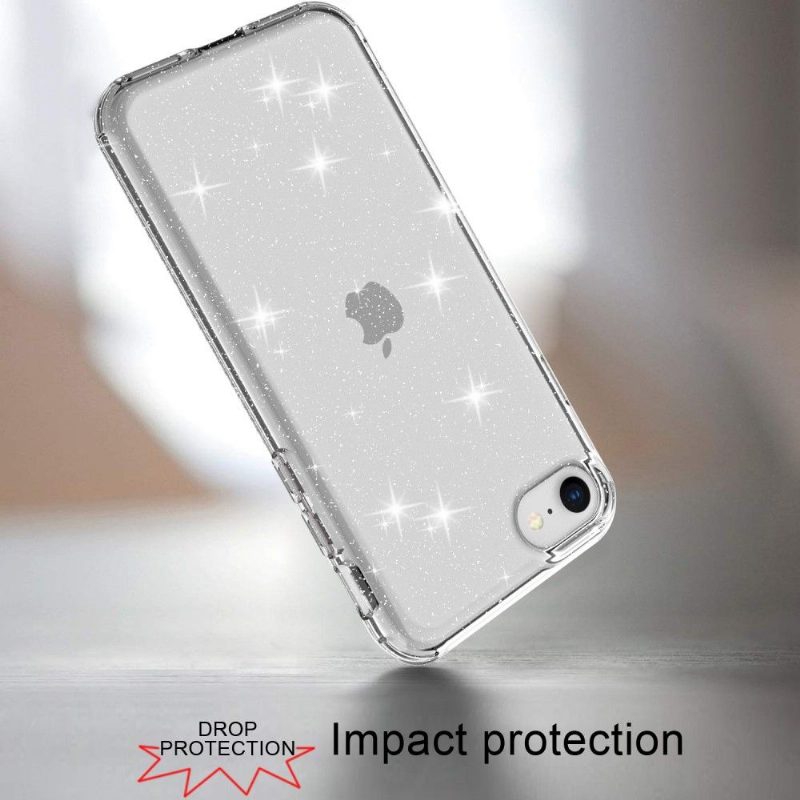 Kuori iPhone SE 2022 Sparkling Glitter