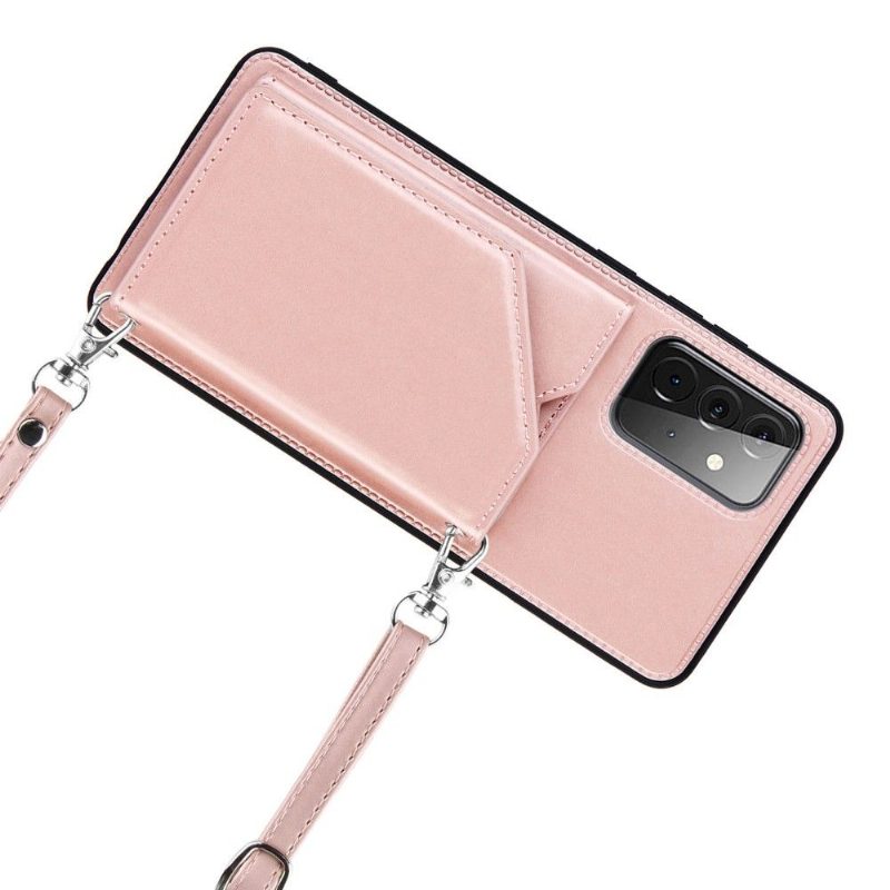 Case Samsung Galaxy A72 4G / A72 5G Murtumaton Puhelinkuoret Aude Moniosastoinen Kaulanauha