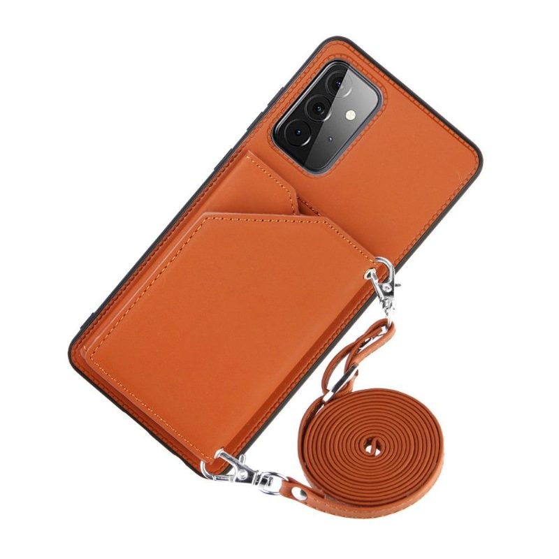 Case Samsung Galaxy A72 4G / A72 5G Murtumaton Puhelinkuoret Aude Moniosastoinen Kaulanauha