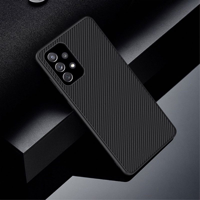 Case Samsung Galaxy A72 4G / A72 5G Synteettinen Kuitu