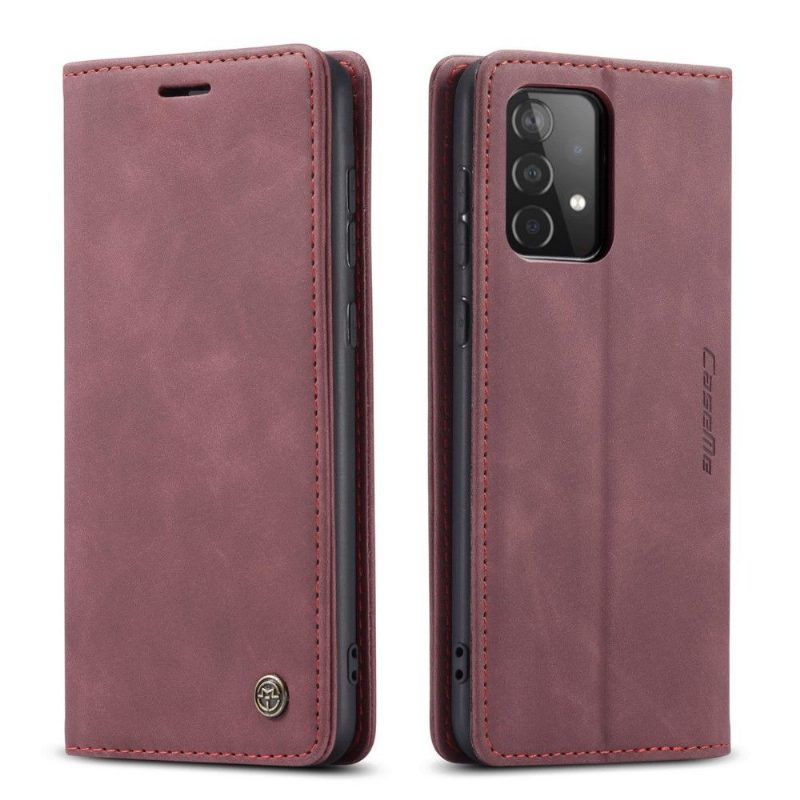 Flip Case Samsung Galaxy A72 4G / A72 5G Hemming Golias Keinonahkaa