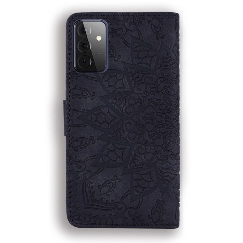 Flip Case Samsung Galaxy A72 4G / A72 5G Hemming Leïla Fleur Oriental