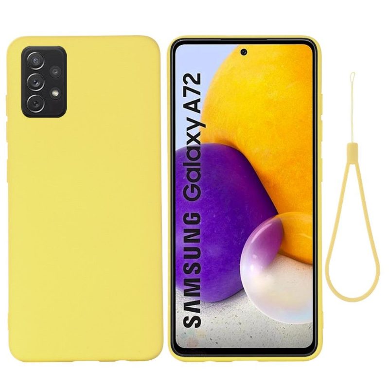 Kuori Samsung Galaxy A72 4G / A72 5G Puro Nestemäinen Silikoni