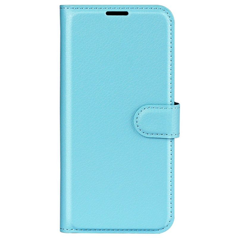 Kotelot Xiaomi 14 Pro Classic Litchi Faux Leather Suojakuori