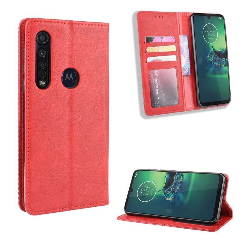 Kuoret Motorola Moto G8 Plus Cirénius-tyylinen Nahka