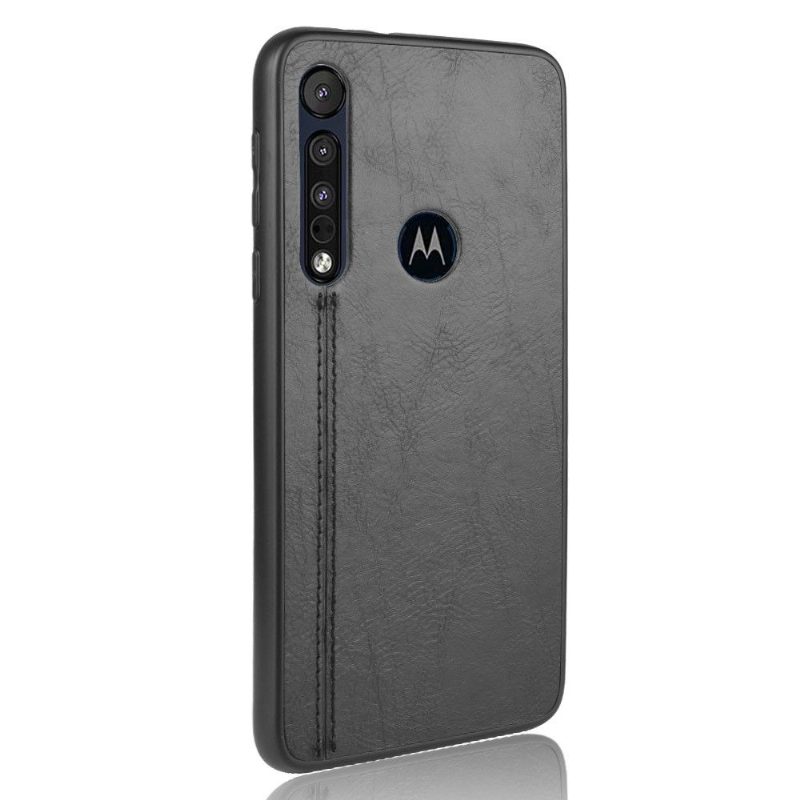 Kuori Motorola Moto G8 Plus Nahkaefekti