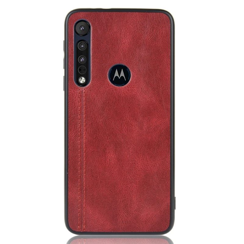 Kuori Motorola Moto G8 Plus Nahkaefekti