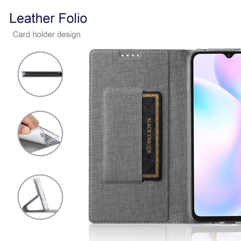 Flip Case Poco X3 / X3 Pro / X3 NFC Hemming Braces -tukitoiminto