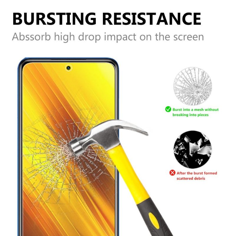 Suojakalvot Xiaomi Poco X3 Nfc Tempered Glass (2 Kpl)