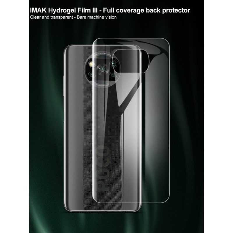 Xiaomi Poco X3 Nfc Hydrogel-Selkäsuojakalvot (2 Kpl)