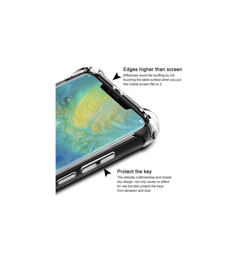 Case Huawei Mate 20 Pro Transparent Class Protect