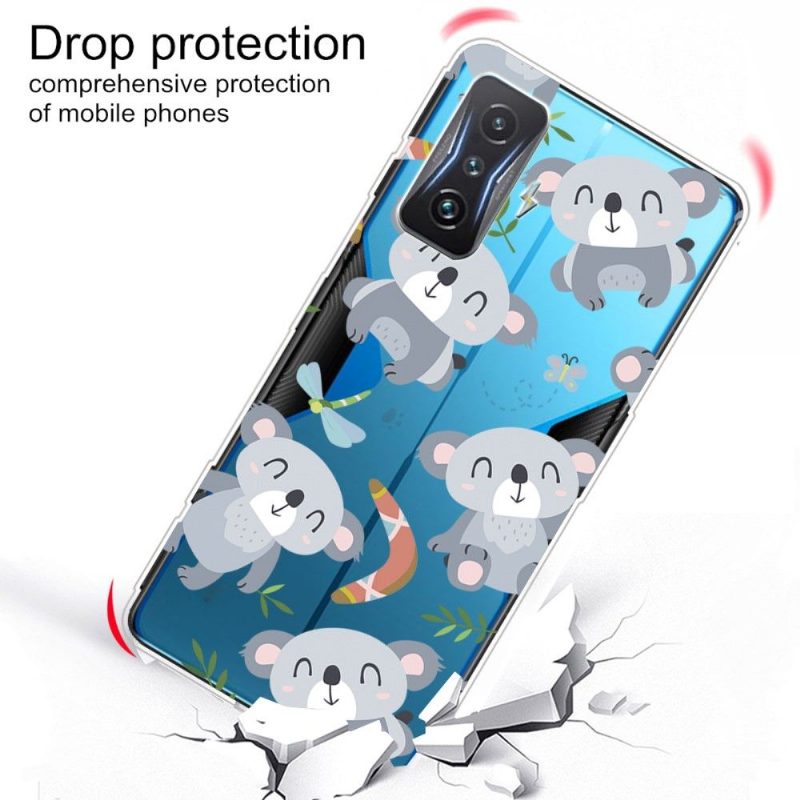 Case Poco F4 GT Koalas