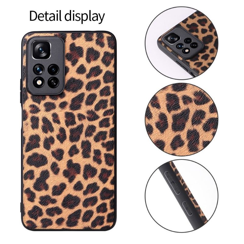 Case Xiaomi Redmi Note 11 Pro Plus 5G Murtumaton Puhelinkuoret Leopard-kuvio