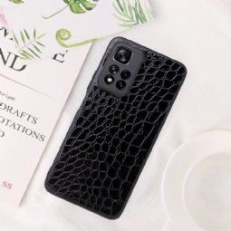 Case Xiaomi Redmi Note 11 Pro Plus 5G Musta Krokotiiliefekti