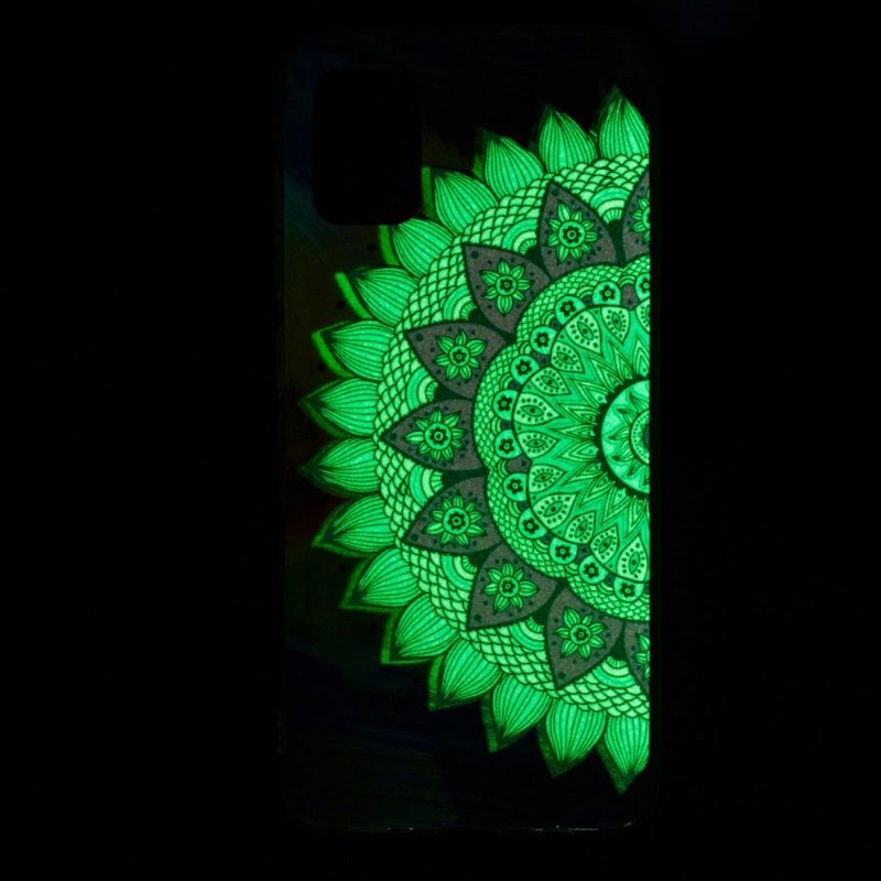 Kuori Xiaomi Redmi Note 11 Pro Plus 5G Hemming Fluoresoiva Värillinen Mandala