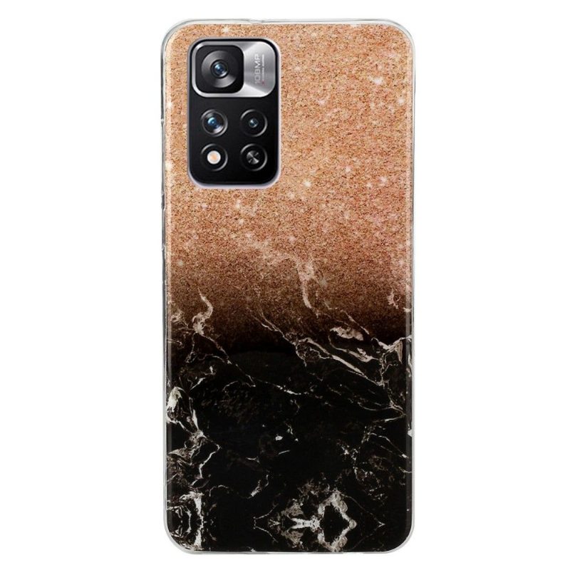 Kuori Xiaomi Redmi Note 11 Pro Plus 5G Marble Glitter