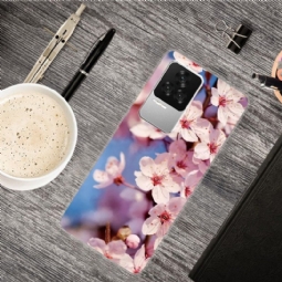 Case Poco F4 Murtumaton Puhelinkuoret Peach Blossom