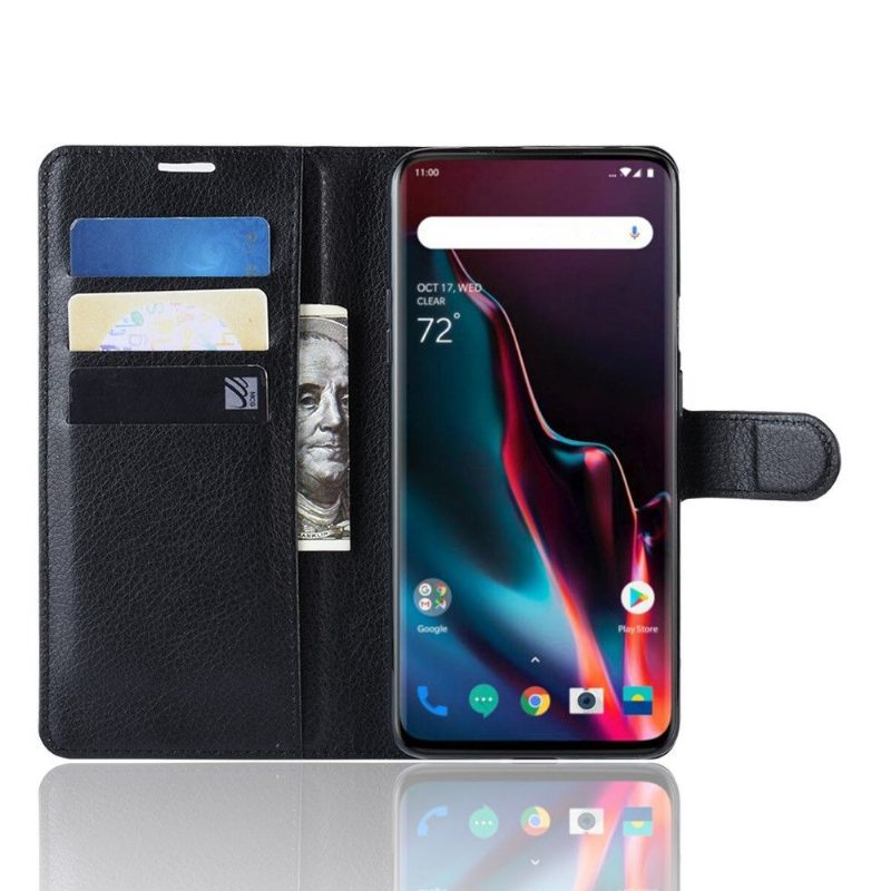 Kuoret OnePlus 7 Pro Style Nahkainen Korttikotelo