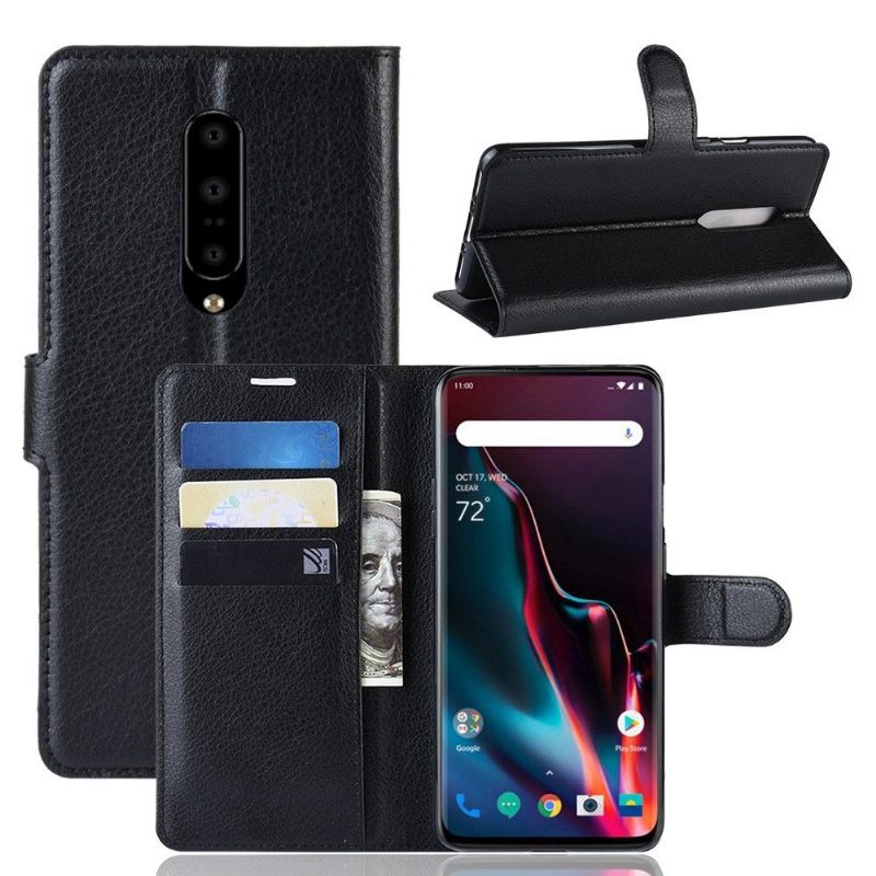 Kuoret OnePlus 7 Pro Style Nahkainen Korttikotelo