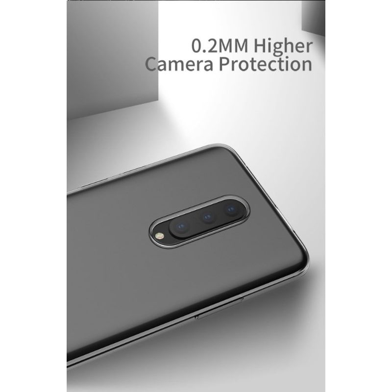 Kuori OnePlus 7 Pro Alkuperäinen Läpinäkyvä Silikoni