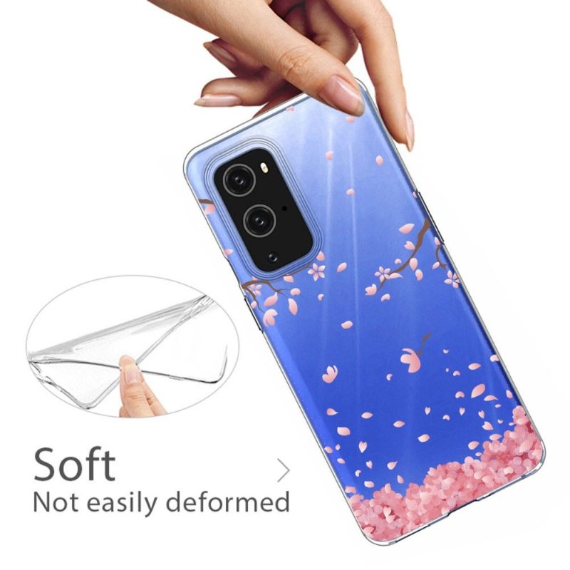 Case OnePlus 9 Pro Murtumaton Puhelinkuoret Vaaleanpunaiset Kukat