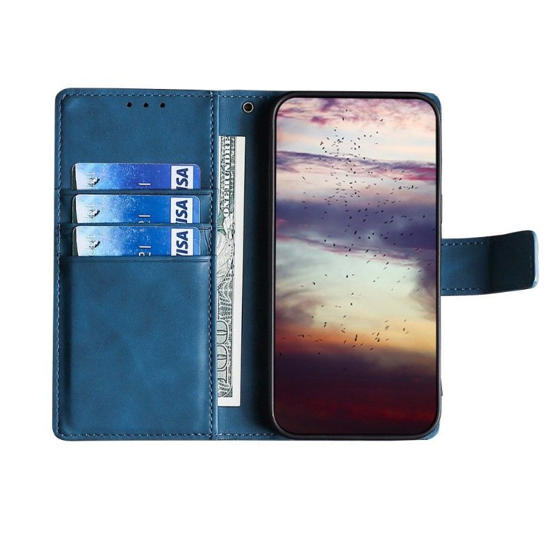 Kotelot OnePlus 9 Pro Ana Tekokrokotiilin Nahka