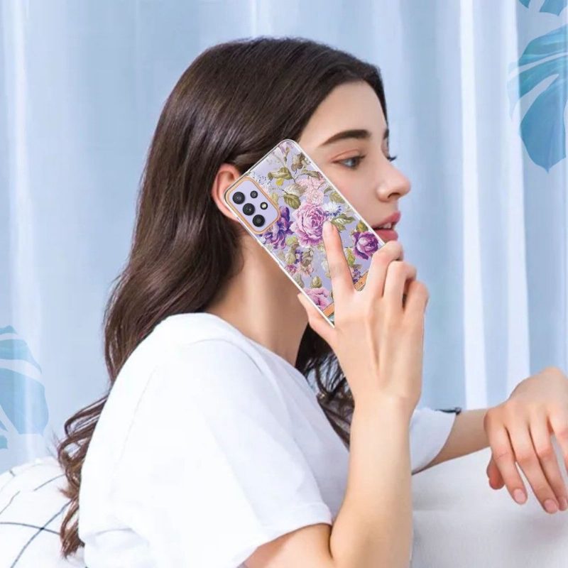 Case Samsung Galaxy A13 4G Begonia Flower