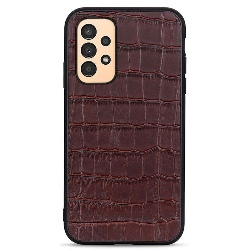 Kuori Samsung Galaxy A13 4G Alkuperäinen Chic Croco Skin Look