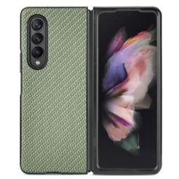 Kuori Samsung Galaxy Z Fold 4 Kudottu Vaikutus Hiilikuitu