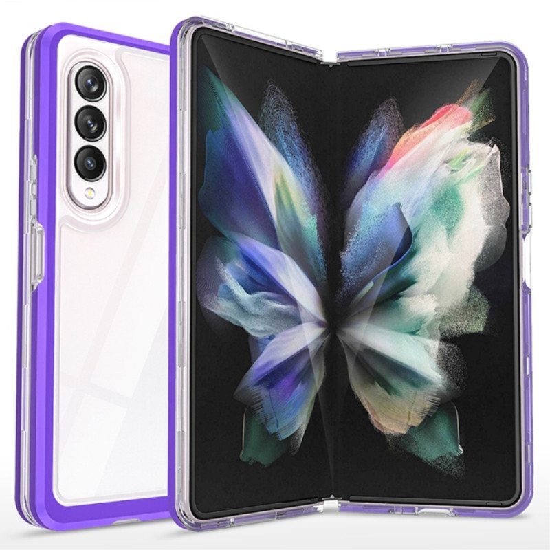 Kuori Samsung Galaxy Z Fold 4 Läpinäkyvät Urheiluvaatteet