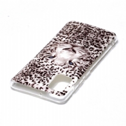 Case Samsung Galaxy A41 Murtumaton Puhelinkuoret Luminous Snow Panther