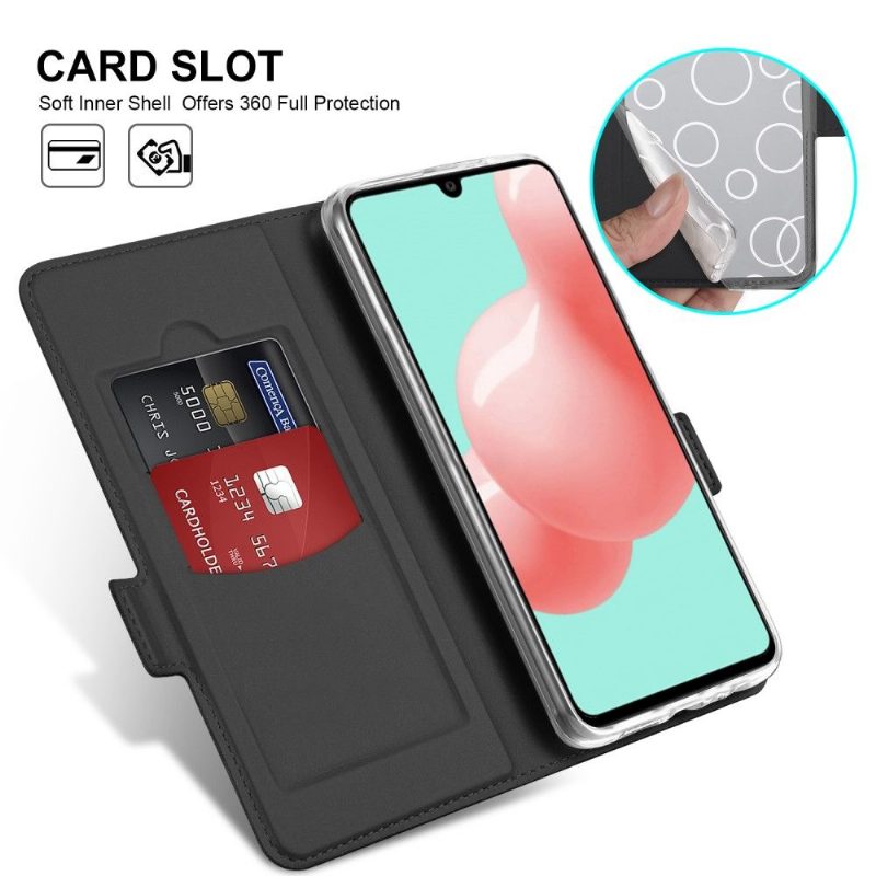 Flip Case Samsung Galaxy A41 Hemming Kotelot Flip Stand Kotelo