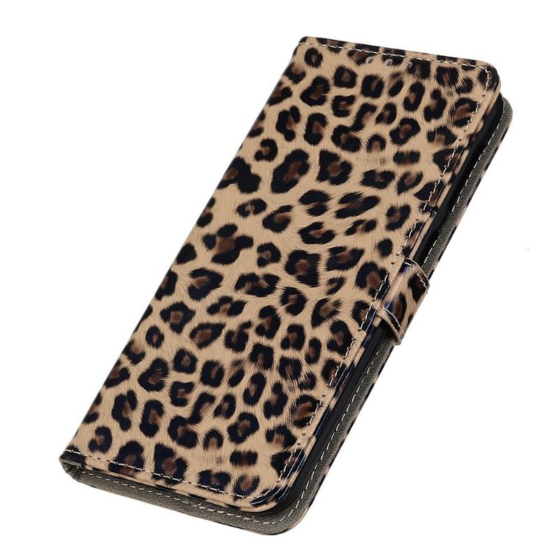 Kotelot Samsung Galaxy A41 Alkuperäinen Leopard Tekonahka