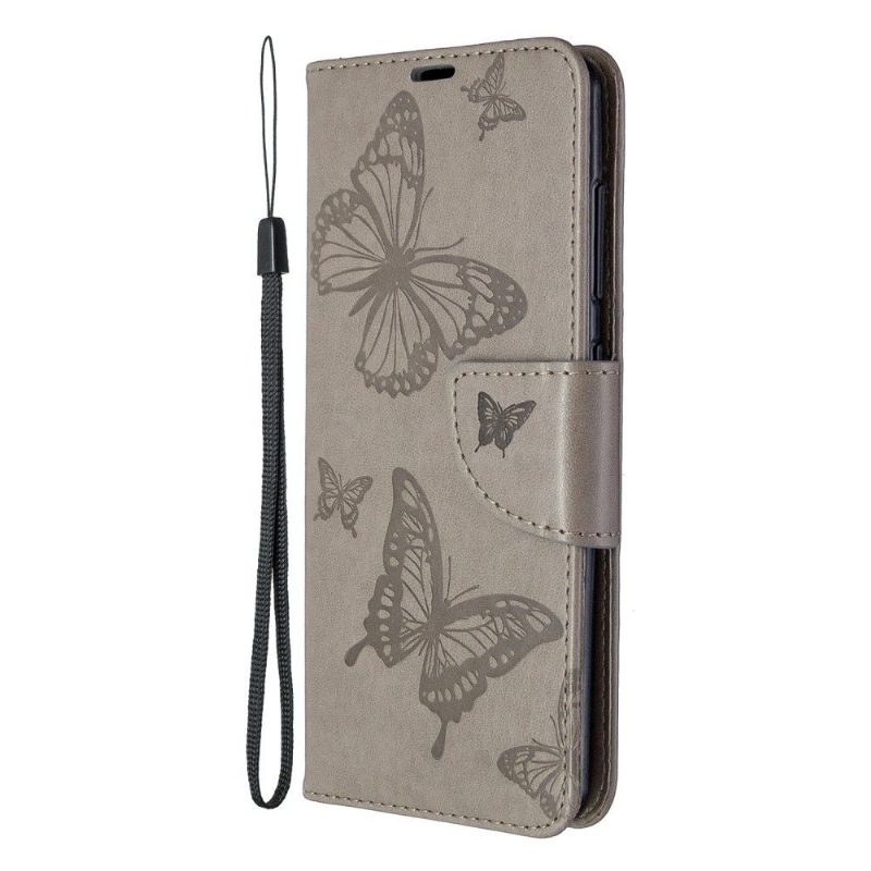 Kotelot Samsung Galaxy A41 Butterflies -toimintotuki