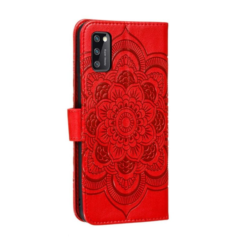 Kotelot Samsung Galaxy A41 Mandala-nahkaefekti