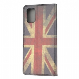 Kuoret Samsung Galaxy A41 Vintage Britannian Lippu