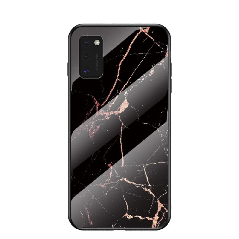 Kuori Samsung Galaxy A41 Golden Lina Marble