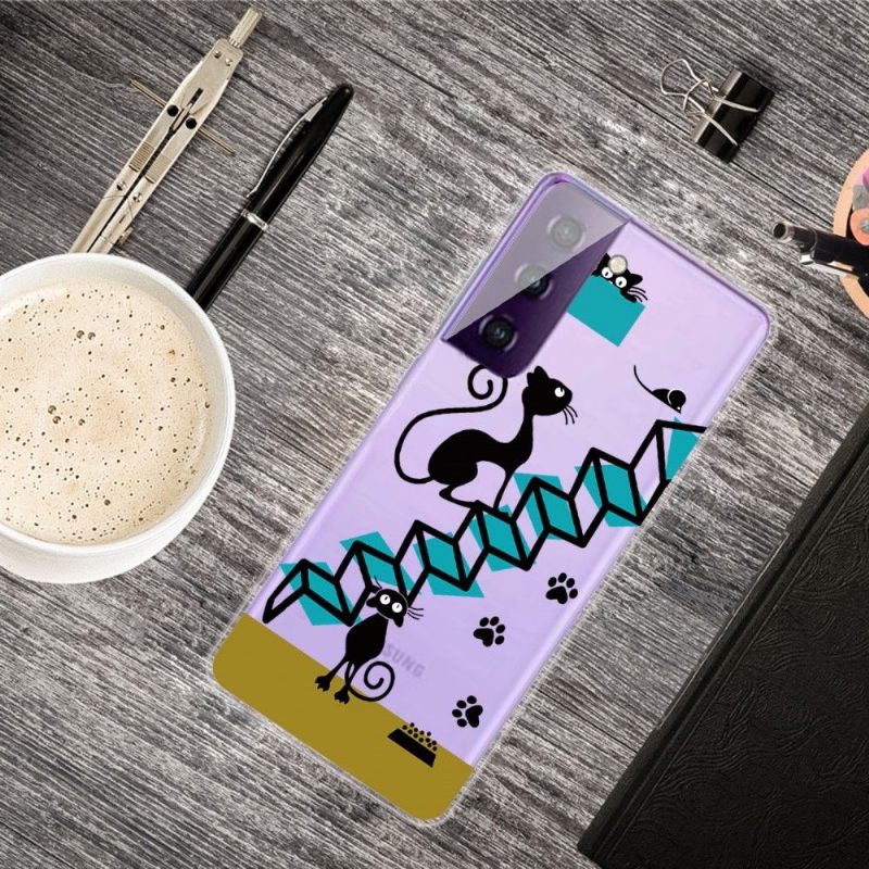 Case Samsung Galaxy S21 5G Illustration Cat