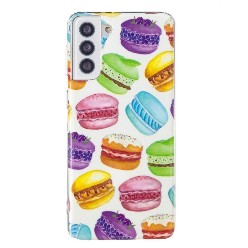 Kuori Samsung Galaxy S21 5G Fluorescent Macarons