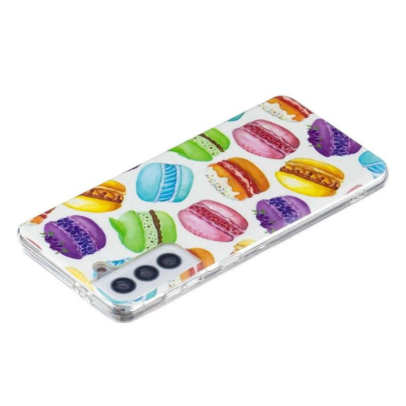 Kuori Samsung Galaxy S21 5G Fluorescent Macarons