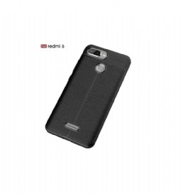 Case Xiaomi Redmi 6 Textured Style Nahka