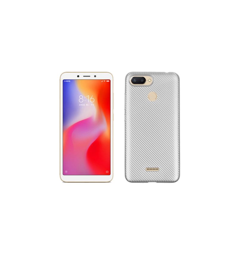 Kuori Xiaomi Redmi 6 Carbon Fiber Coating Gel