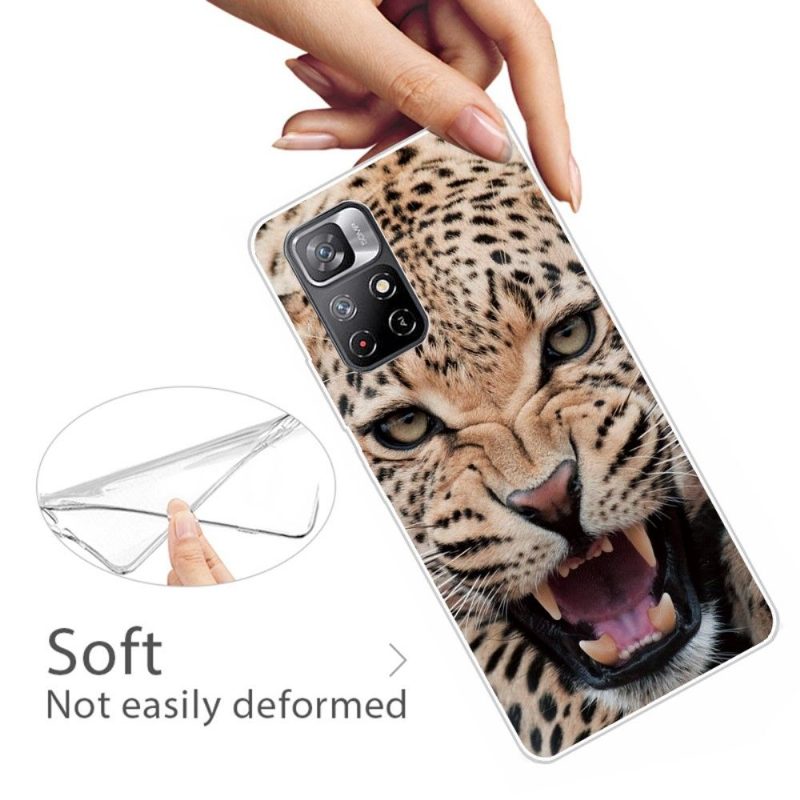 Case Poco M4 Pro 5G Roaring Leopard