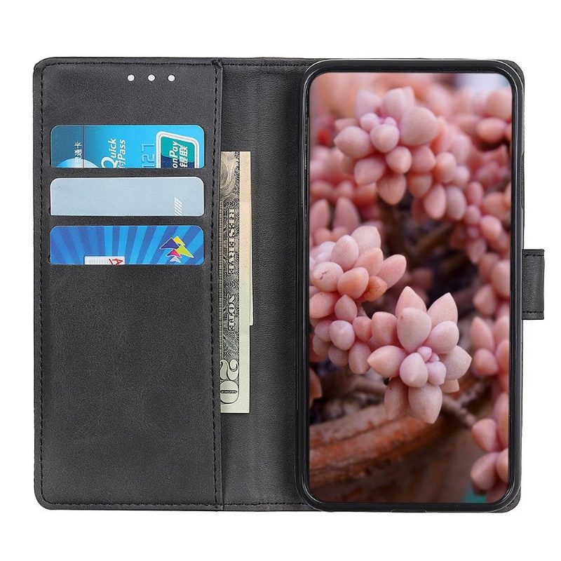 Flip Case Poco M4 Pro 5G Hemming Marius Matte Leather Effect