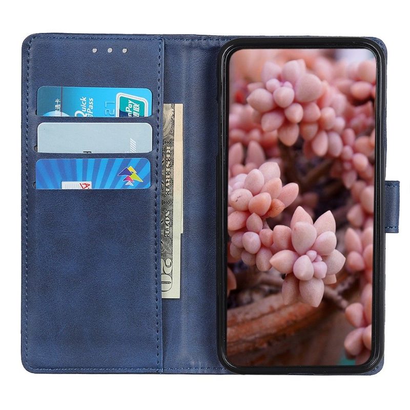 Flip Case Poco M4 Pro 5G Hemming Marius Matte Leather Effect