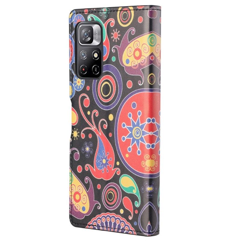 Flip Case Poco M4 Pro 5G Hemming Paisley Flower