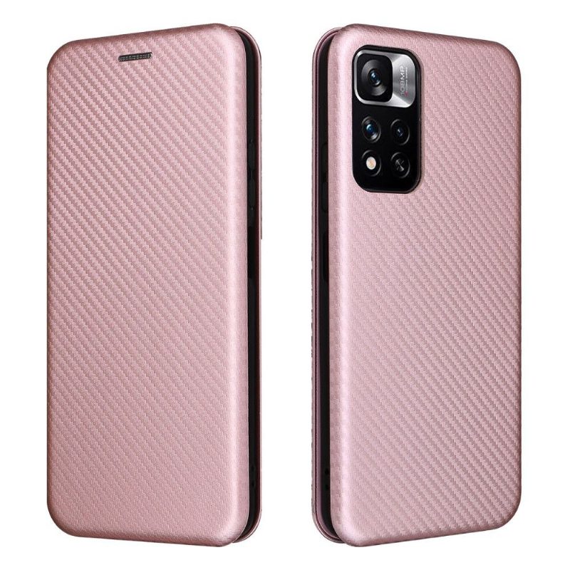 Kotelot Poco M4 Pro 5G Carbon Fiber Leatherette